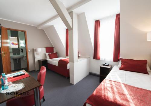 Chambre avec 2 lits