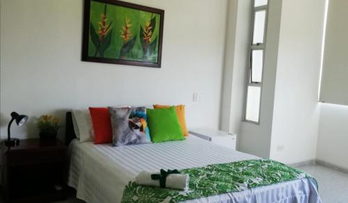 1 double bed