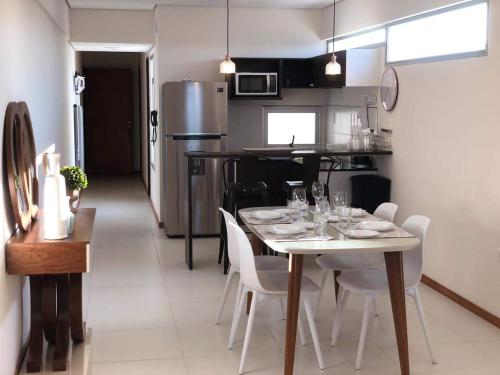 kuhinja, Centro de Asunción Nuevo Apartamento, Cómodo, Seguro, Piscina, Gimnasio y Parking (Centro de Asuncion Nuevo Apartamento, Comodo, Seguro, Piscina, Gimnasio y Parking) in Encarnacion