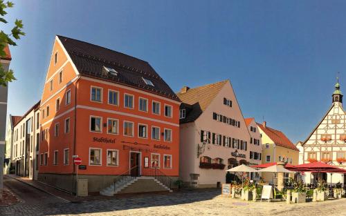 View, Stadthotel Kachelofen in Krumbach (Schwaben)