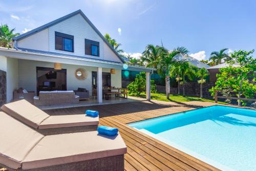 Villa Élysée - Vue mer et piscine à Saint-Gilles - Location, gîte - Saint-Leu