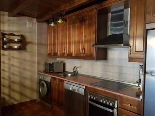 Konyha, Casa Rural El Castaño (Casa Rural El Castano) in Navalonguilla