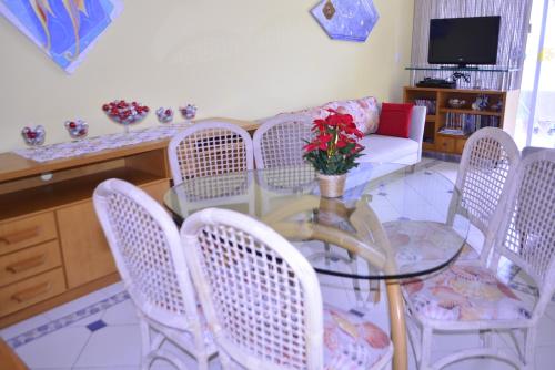 Facilities, Ap Enseada Lado Praia Ar Cond Piscina Wi-Fi 500Mb in Vila Julia