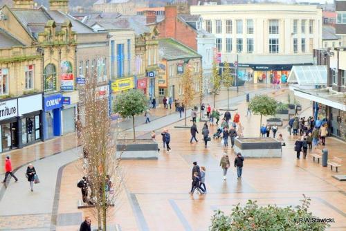 A szálláshely kívülről, Regent Guest House in Burnley