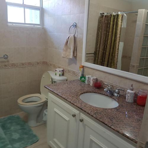 Bathroom, 1002 Crystal Court Condominiums in Saint James