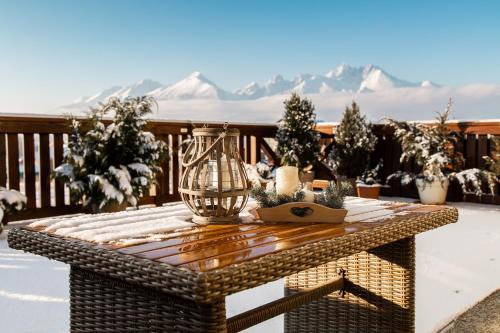 balcon/terasă, Apartmán NINA (Apartman NINA) in Velka Lomnica