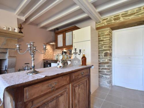 virtuve, Holiday Home near Mont Saint-Michel in La Feuillie