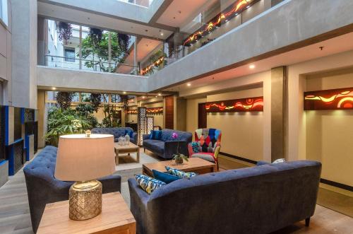 바/라운지, Isla Verde Hotel in 산호세