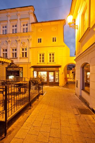 A szálláshely kívülről, (Ne)vinna kavarna in Mikulov