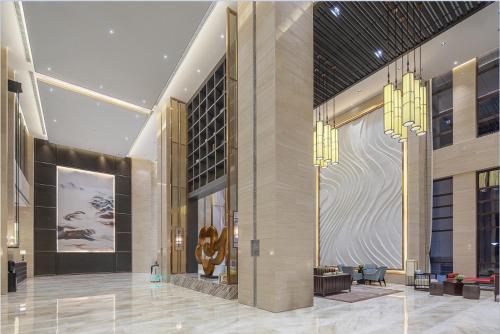 Előcsarnok, Shenyang Huaqiang Novlion Hotel 沈阳华强诺华廷酒店 in Shen Bei Egyetemváros