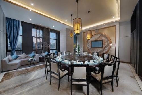 Étterem, Shenyang Huaqiang Novlion Hotel 沈阳华强诺华廷酒店 in Shen Bei Egyetemváros