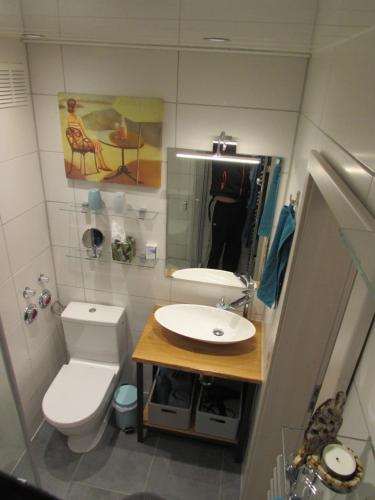 Badeværelse, Ferienwohnung Fröhlich (Ferienwohnung Frohlich) in Weissenstadt