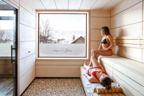 Grandes Rousses Hotel & Spa - 사우나