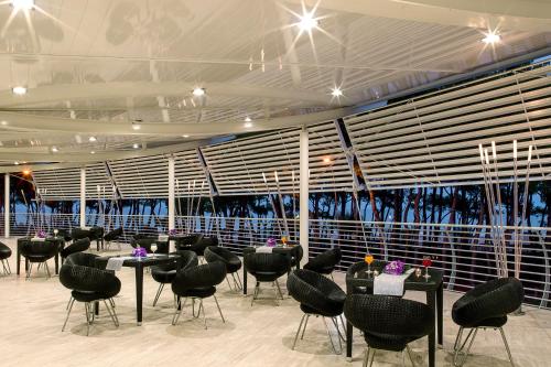 酒吧/高級酒吧, 麗多酒店 (Hotel Lido) in 亞得里亞海的阿爾巴