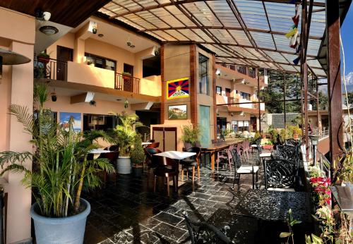 Entrance, Hotel Norbu House in Dharamshala