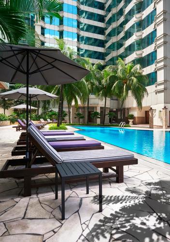 Swimming pool, Pullman Kuala Lumpur City Centre Hotel and Residences Hotel near Embassy of the Republic of Indonesia