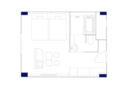 Deluxe Twin Room - Non-Smoking image 1
