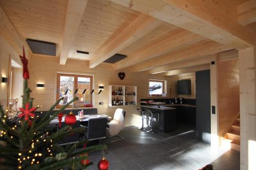 廚房, Heidi Chalets Falkert Heidialm - Chalet Almsommer in 帕特爾加森