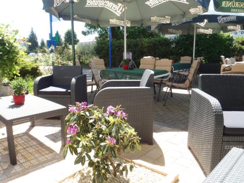 Balcony/terrace, Hotel Wutzler in Triptis