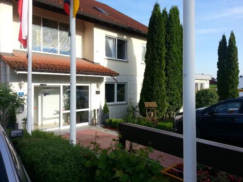 Entrance, Hotel Panorama in Niederfullbach
