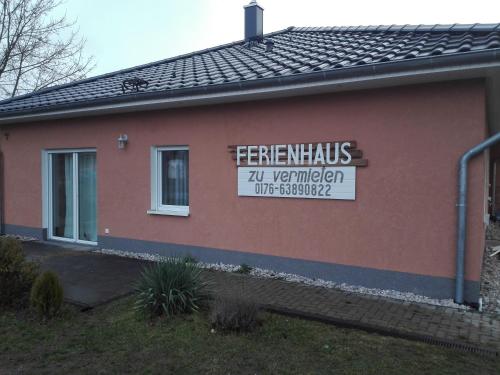 Am Bahnhof in Werneuchen, Deutschland