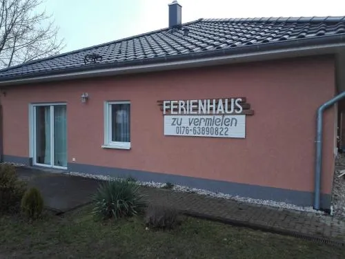 Am Bahnhof in Werneuchen, Deutschland