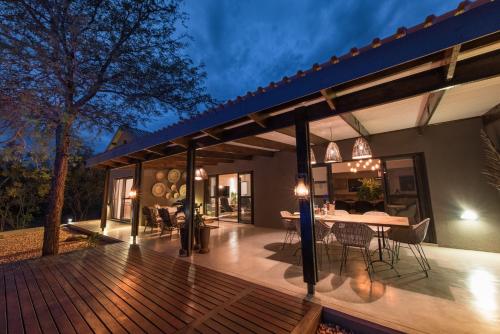 מרפסת, Bushwillow Private Villa in חודספרויט