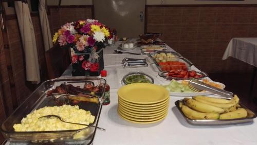 Essen und Erfrischungen, Residencial Pinocho in Santa Cruz
