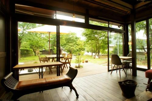 balkong/terrass, Saku Cafe in Daigo