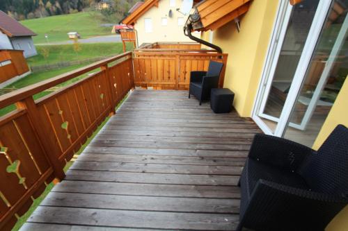 Erkély/terasz, Chalet Underhill in Kotschach