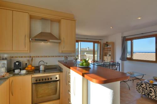 Son Serra beach apartment sea views and terrace - main image