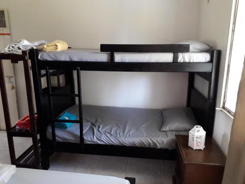 1 double bed, 4 twin beds