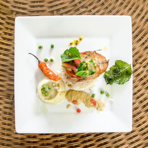 Comida y bebida, Hotel Jardin de la Paix in Moroni