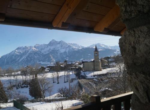 A környék, Attico panoramico con soppalco in Gignod