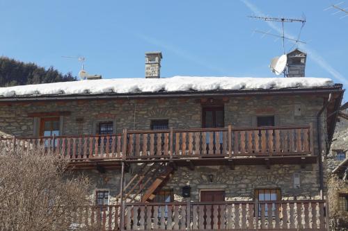 A szálláshely kívülről, Attico panoramico con soppalco in Gignod