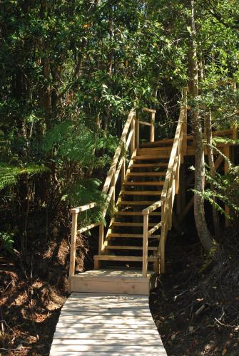 Viesnīcas āriene, Chucao Bosque y Cabañas (Chucao Bosque y Cabanas) in Čaitena