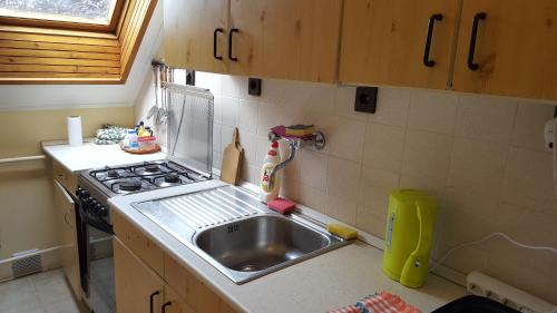 kuchyně, Erika Apartman Klímával (Erika Apartman Klimaval) in Balatonkeresztur