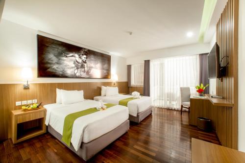 New Garden View Resort Room Type - Deluxe Wing  Double or Twin Room with Pool View