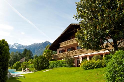 A szálláshely kívülről, Hotel Schonbrunn in Meran