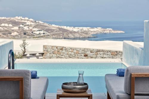 Chambre Supérieure avec Piscine Privée - Vue sur Mer