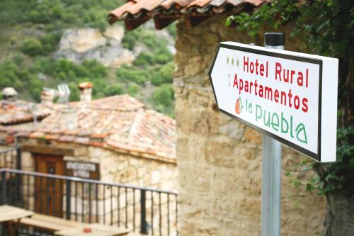 Hotel Rural La Puebla, Orbaneja del Castillo bei Pomar de Valdivia