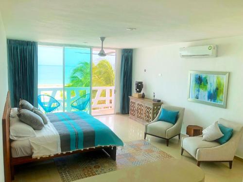 Playa 55 beach escape - adults only Guesthouse in Celestún, Mexico