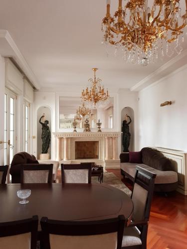 貝爾格勒 Villa Dedinje 5星级 单人房 餐厅