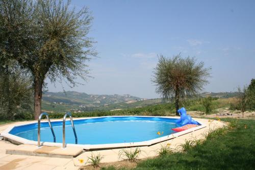 Piscina, Villa I Due Padroni, two apartment House - Apartment Loggione in Montecalvo Versiggia
