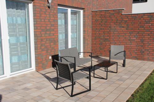 Terraza/balcón, Großes Ferienhaus in Hannover Messe Nähe (Großes Ferienhaus in Hannover Messe Nahe) in Sarstedt