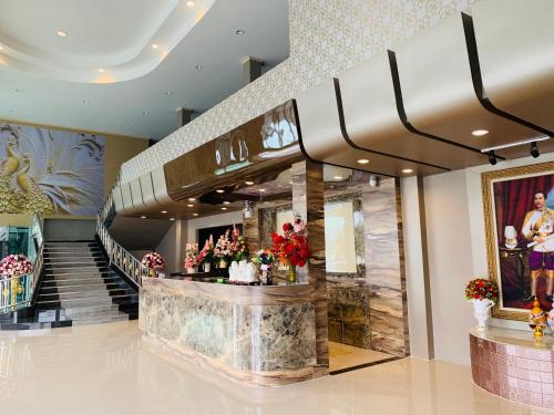 Lobby, โรงแรมมาลินี in Sangkha