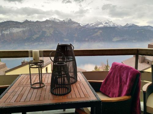 Swiss Seeblick Apartment mit Hotelanbindung in Beatenberg, Schweiz