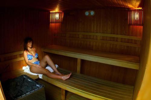 Sauna, Hotel Balneario Valle del Jerte in Rebollara