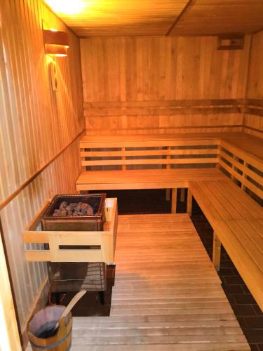 ซาวน่า, Wellness Apartmán Pec (Wellness Apartman Pec) in เพค พอด สเนซคู