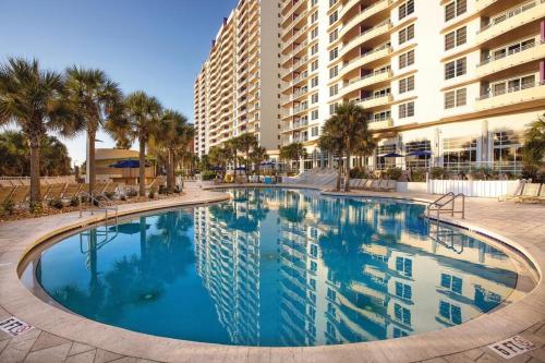 1 BR Deluxe Jacuzzi Condo Southern Exposure Oceanview Wyndham Ocean Walk - Daytona Funland